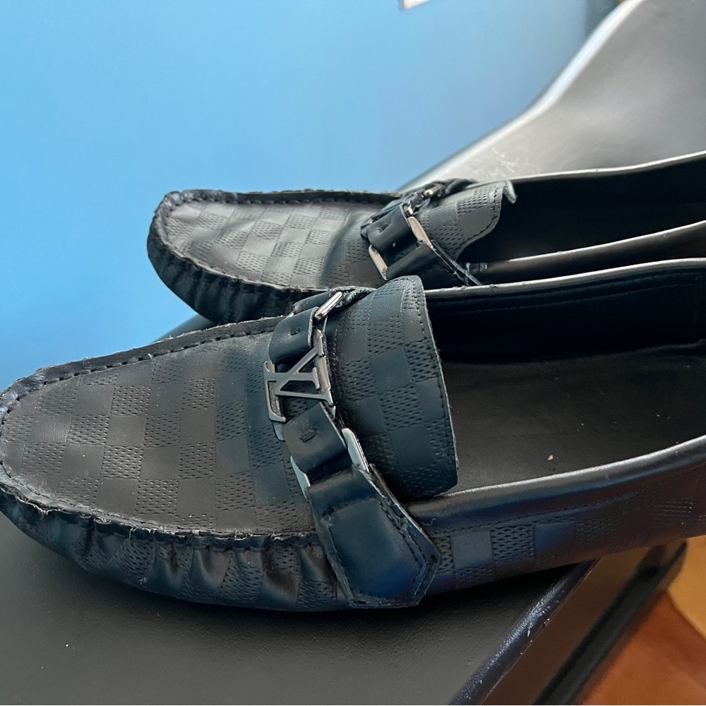 Lv loafers worn about 4 times